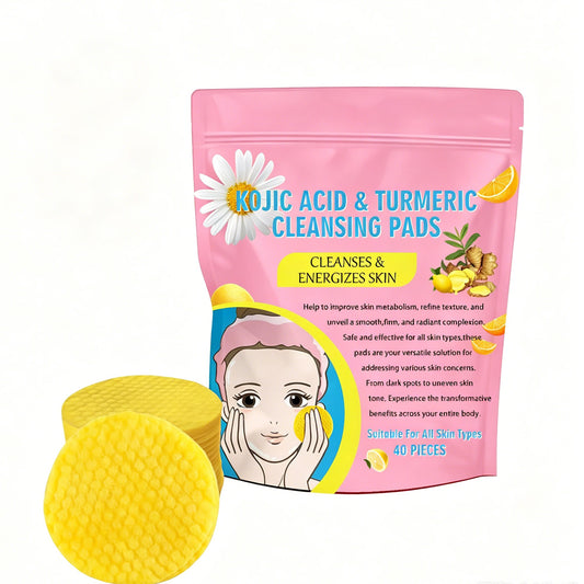 Zyra Kojic Acid & Turmeric Dark Spot Pads – Age & Sun Spot Corrector (40 Pads)