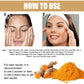 Zyra Turmeric Brightening Serum application