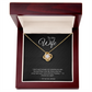 To My Wife — "I'd Choose You Again" Love Knot Necklace