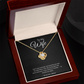 To My Wife — "I'd Choose You Again" Love Knot Necklace