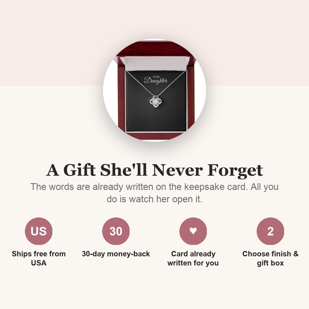 A gift she'll never forget - message card included, ships free, 30-day guarantee