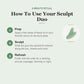 How to use the Zyra Sculpt Duo gua sha and roller in 3 steps