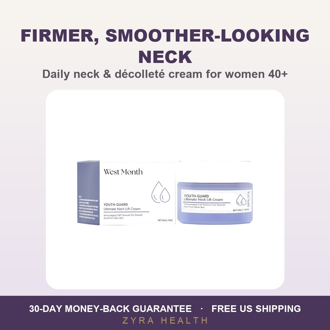 Zyra NeckSculpt firming neck & décolleté cream — firmer, smoother-looking neck