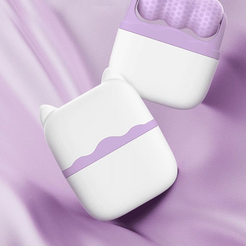 Zyra CryoGlow ice roller duo — both rollers