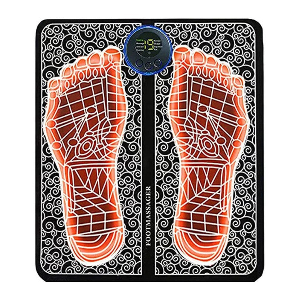 Zyra ReviveStep EMS foot massager mat with wireless controller